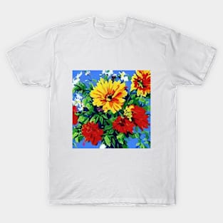 colorful flowers T-Shirt